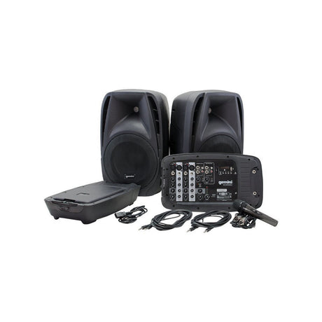 Gemini ES-210MXBLU Portable PA System