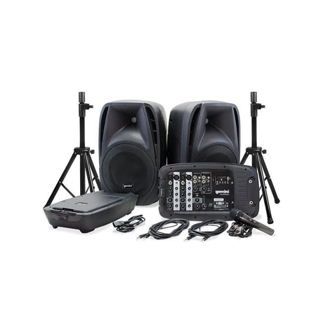 Gemini ES-210MXBLU-ST Portable PA System Pack