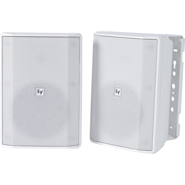 Electro-Voice EVID-S5.2X 5 Inch IP65 70/100V Install Cabinet Speaker Pair White