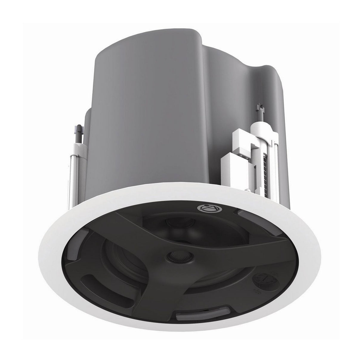 Atlas Sound FAP63T-W 6.5 inch Coaxial In-Ceiling Single Loudspeaker with Transformer Pair