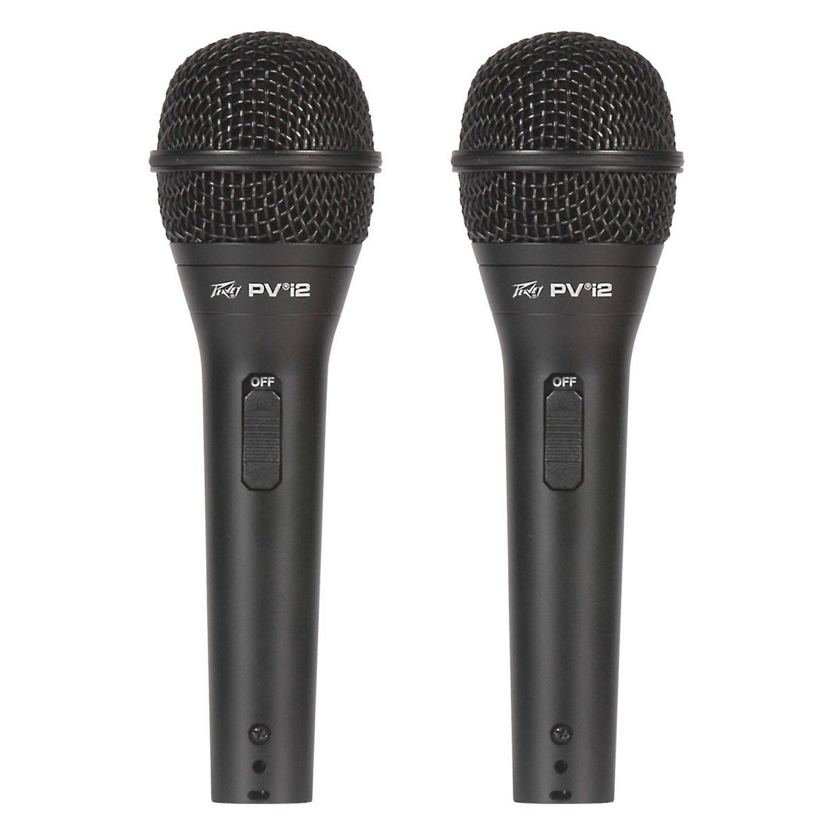 Peavey PV i2 Cardioid Unidirectional Dynamic Vocal Microphone 2 Pack
