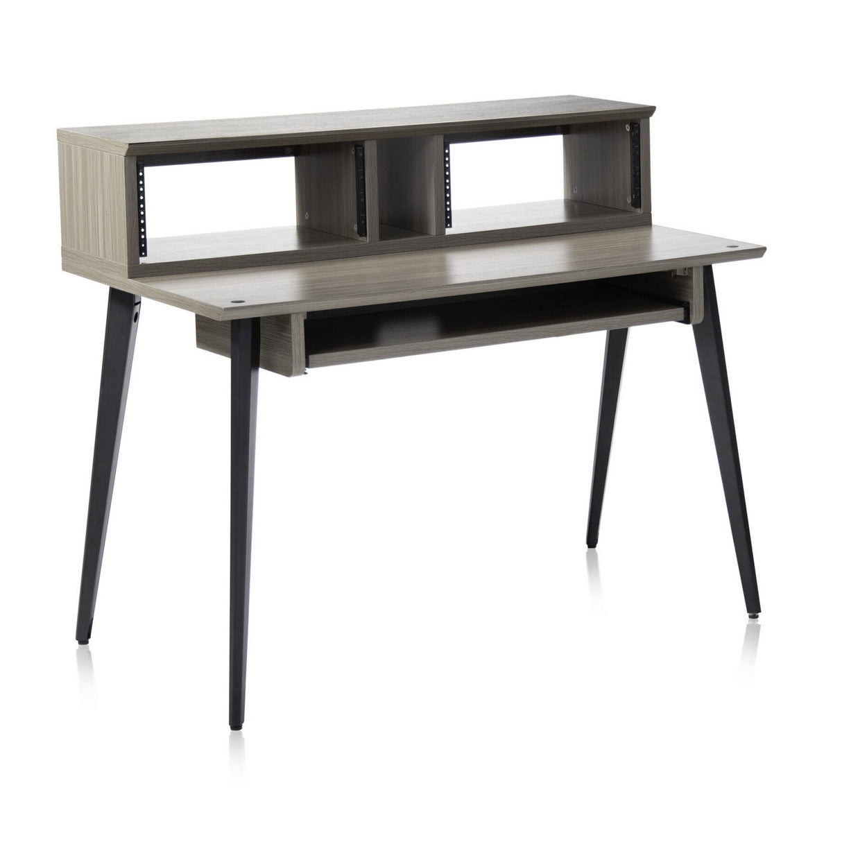 Gator GFW-ELITEDESK-GRY Elite Series Furniture Desk Driftwood Grey Finish