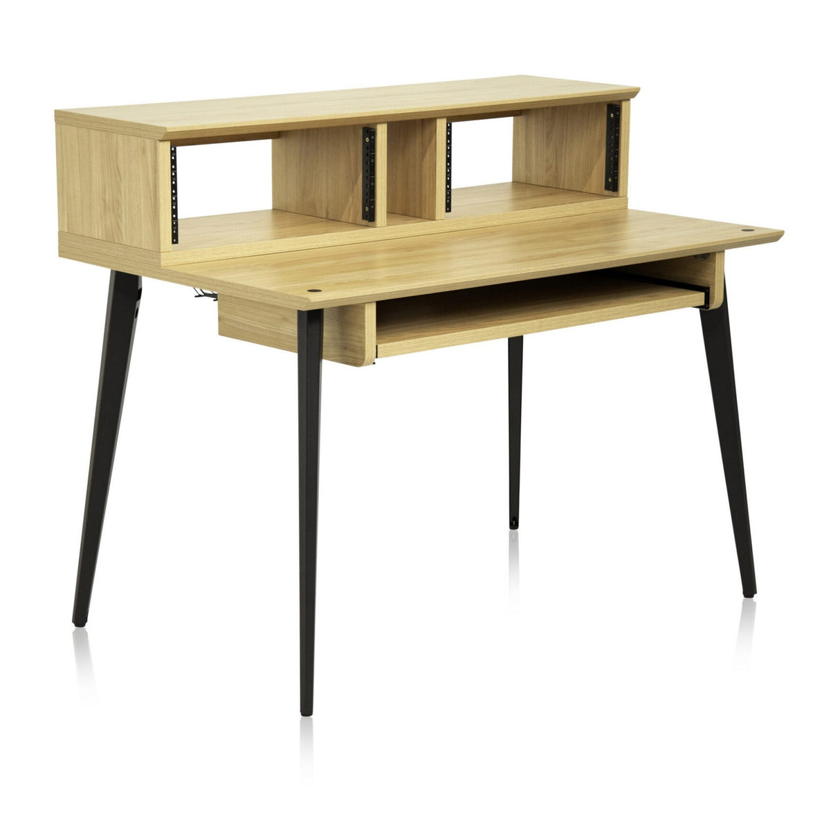 Gator GFW-ELITEDESK-MPL Elite Series Furniture Desk Natural Maple Matte Finish