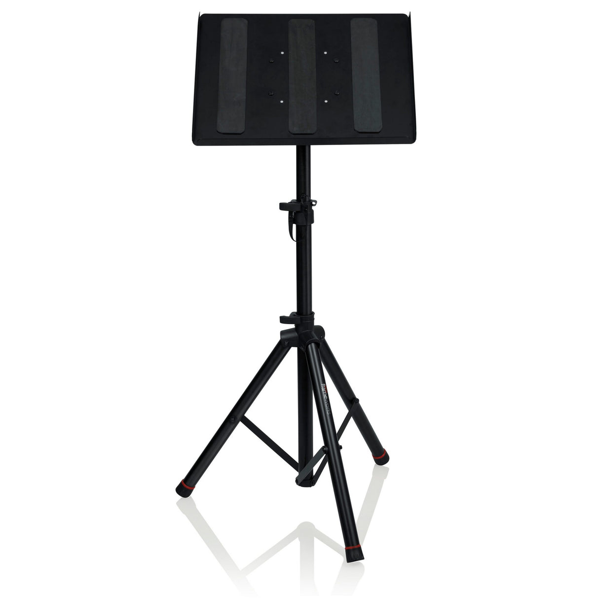 Gator GFW-UTL-MEDIATRAY2 Heavy-Duty Adjustable Media Tray Stand