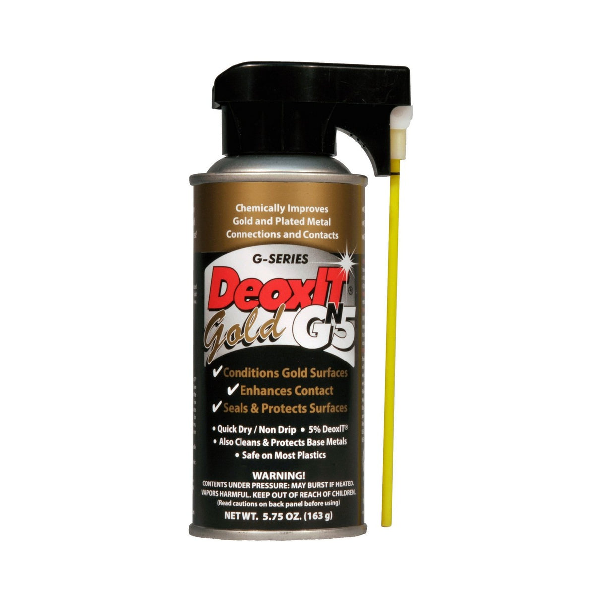 CAIG GN5S-6N DeoxIT Gold 5 Percent Lubrication Cleaning Spray