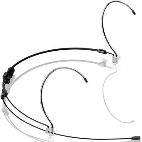 Countryman H6DW6BSL H6 Directional Headset Shure Switchcraft TA4F for Speaking Vocals Black
