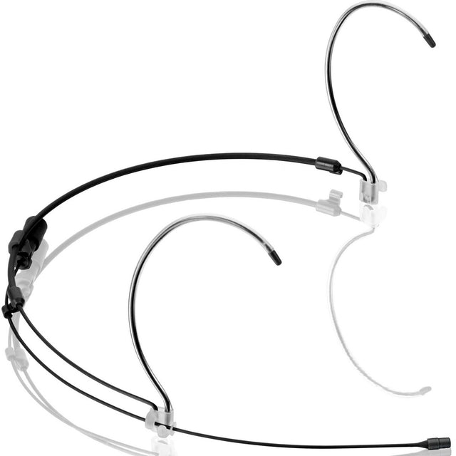 Countryman H6DW6BSL H6 Directional Headset Shure Switchcraft TA4F for Speaking Vocals Black