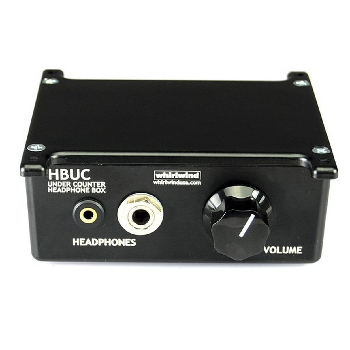 Whirlwind HBUC | Under Counter Passive, Stereo Headphone Control Box