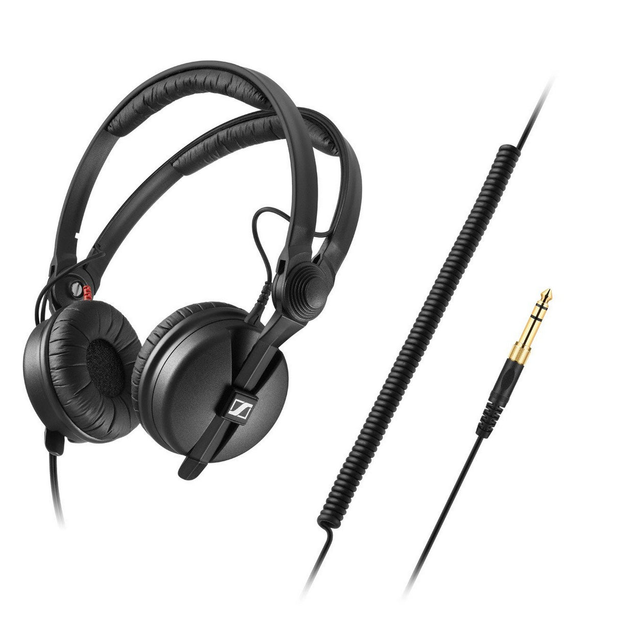 Sennheiser HD 25 PLUS | On Ear Closed Back Monitoring DJ Headphones