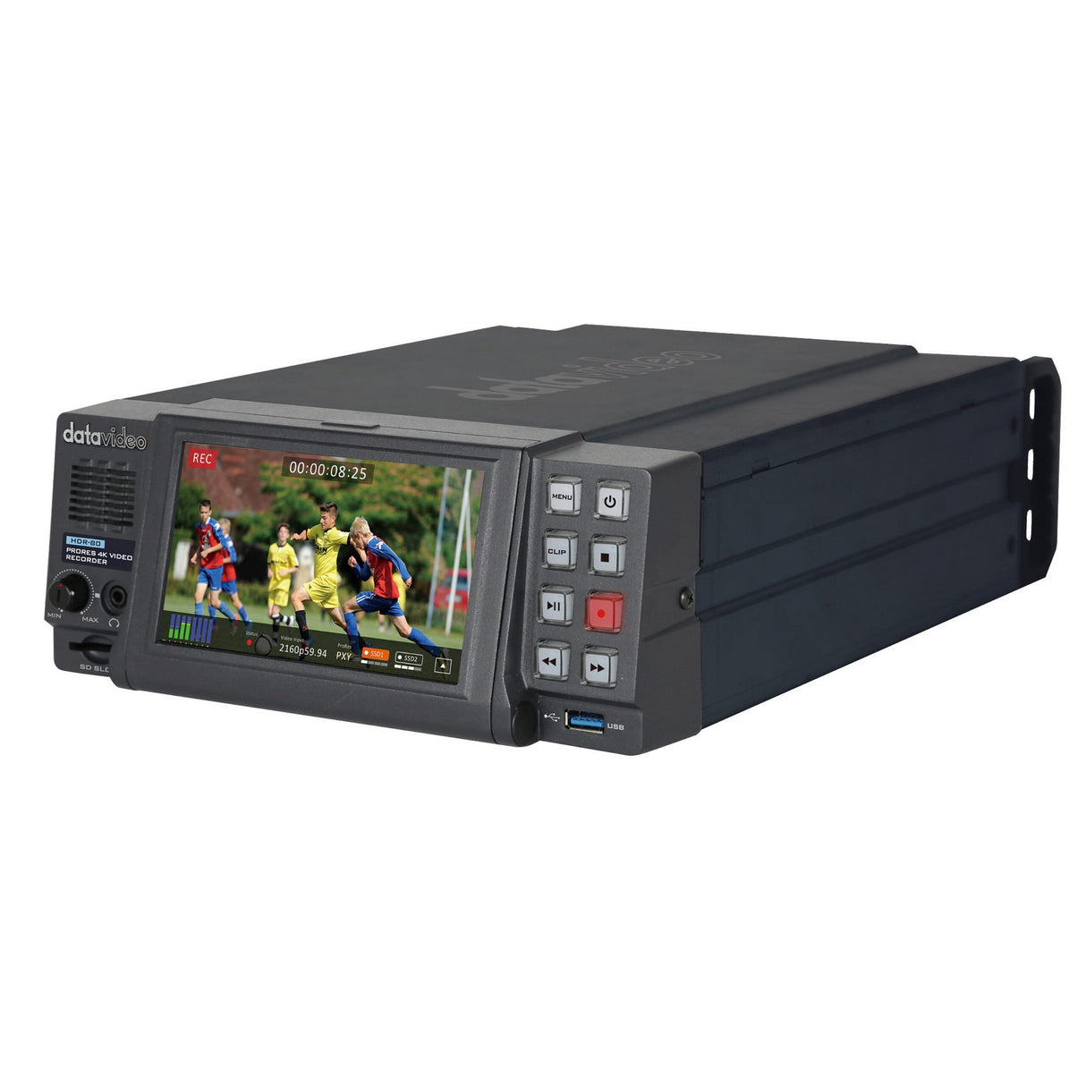 Datavideo HDR-80 ProRes 4K Video Recorder, Desktop