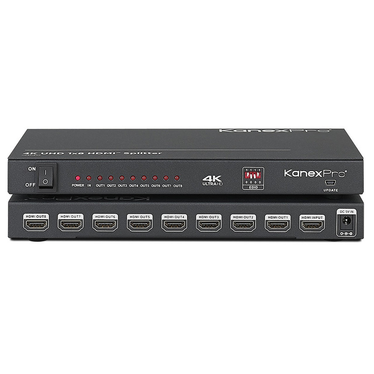 KanexPro HDSP184K | HDMI 8-Port Distribution Amplifier
