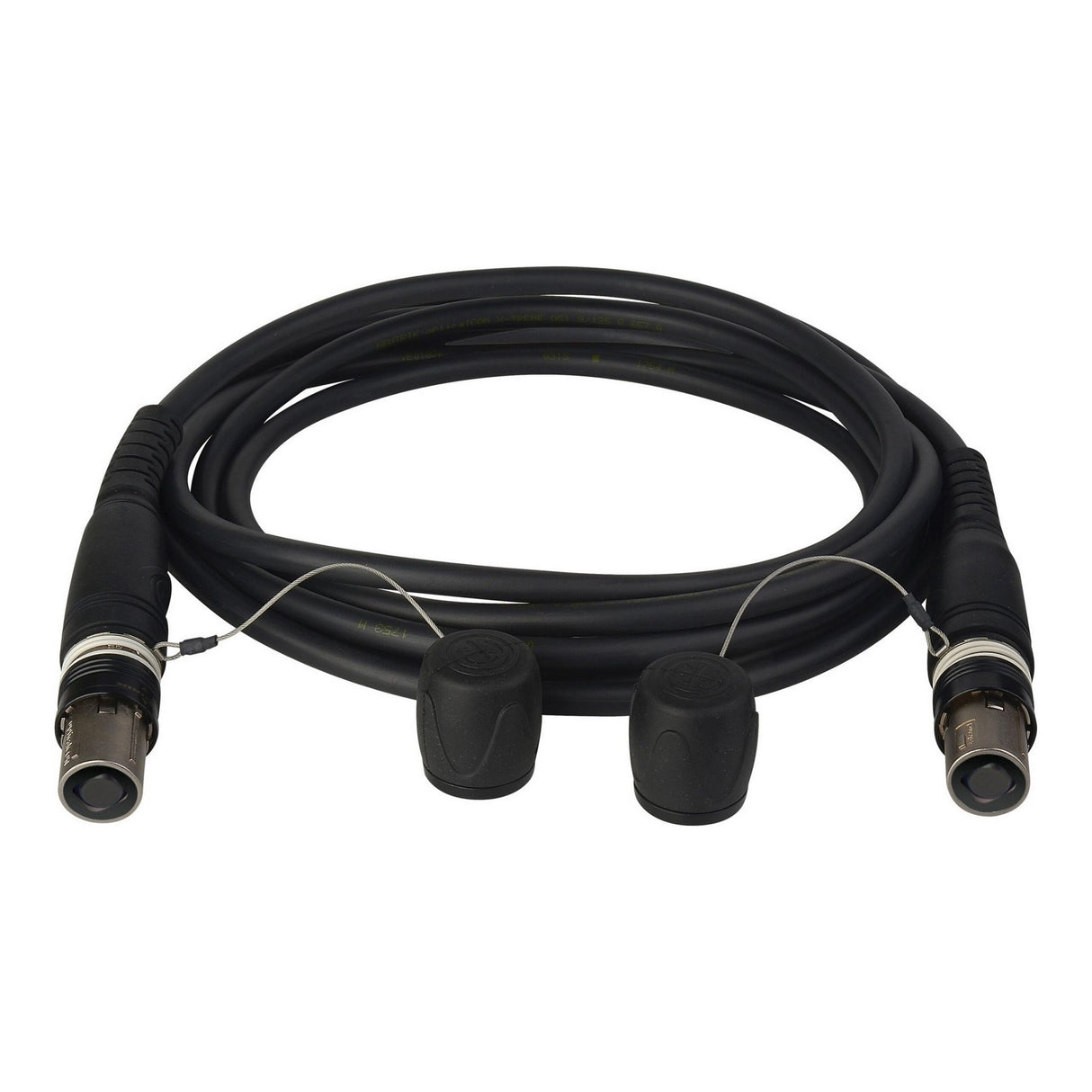 Camplex opticalCON QUAD to opticalCON QUAD MM Fiber Optic Tactical Cable 25 Foot