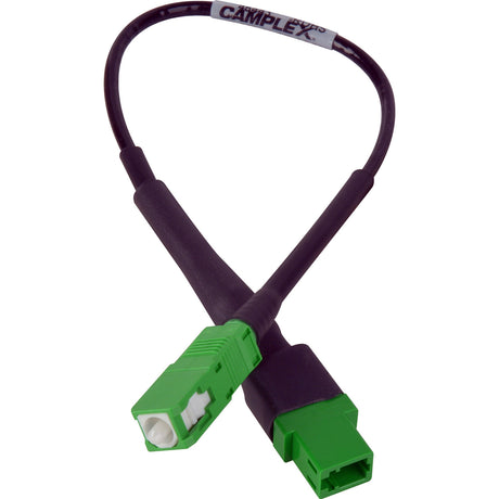 Camplex HF-SM-ALCF-ASCM APC LC Female to APC SC Male Singlemode Fiber Optic Tactical Adapter 6 Inch