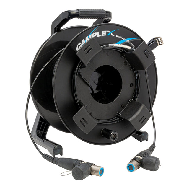 Camplex Tactical Reel OpticalCON QUAD SM XTREME Fiber TAC Cable 500 Ft