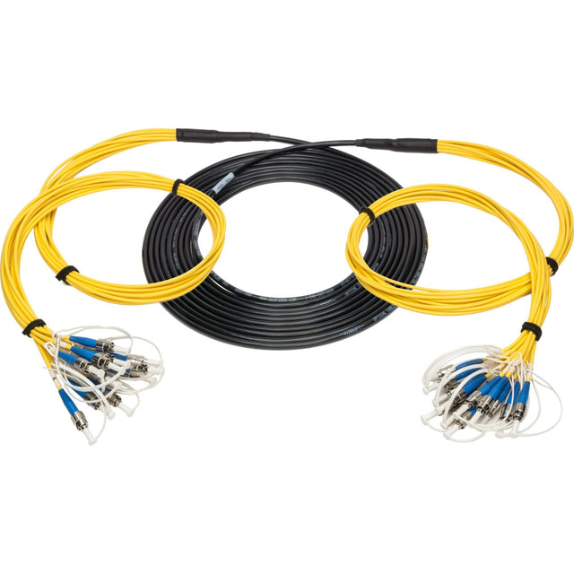 Camplex 12-Channel ST-Single Mode Tactical Fiber Optical Snake 500 Foot