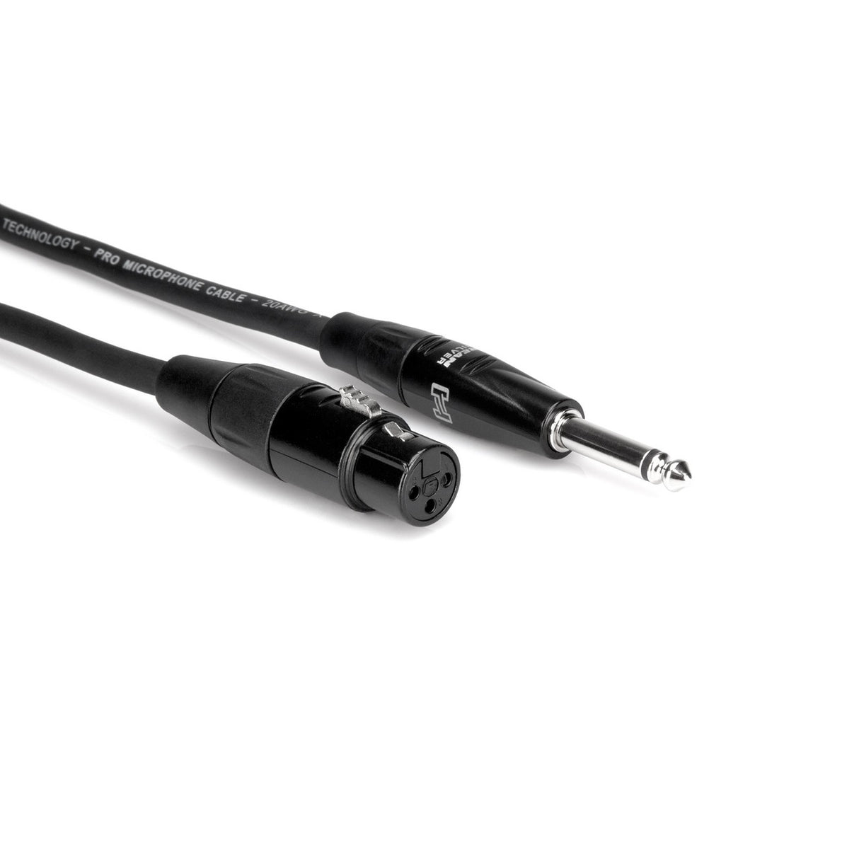 Hosa HMIC-005HZ REAN XLR3F to 1/4-Inch TS Microphone Cable 5-Foot