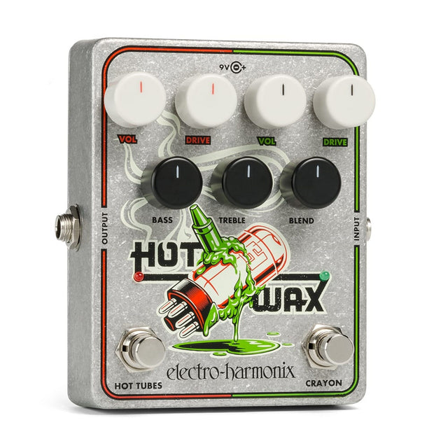 Electro-Harmonix Hot Wax Dual Overdrive Guitar Effects Pedal