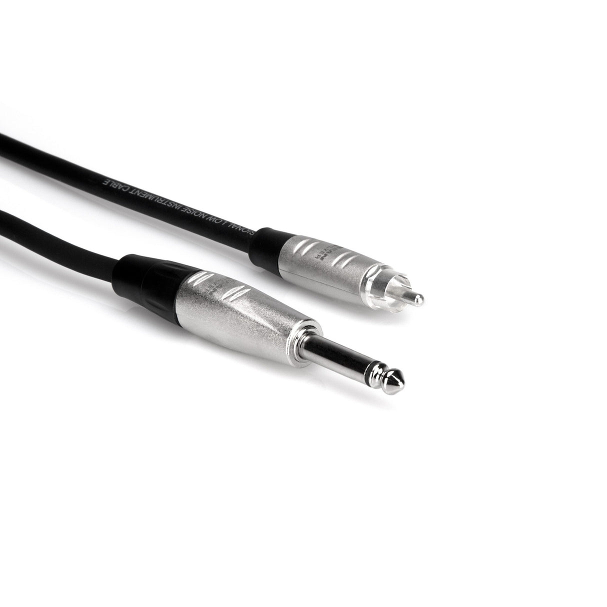 Hosa HPR-010 Pro Unbalanced Interconnect 1/4-Inch TS to RCA Cable 10ft