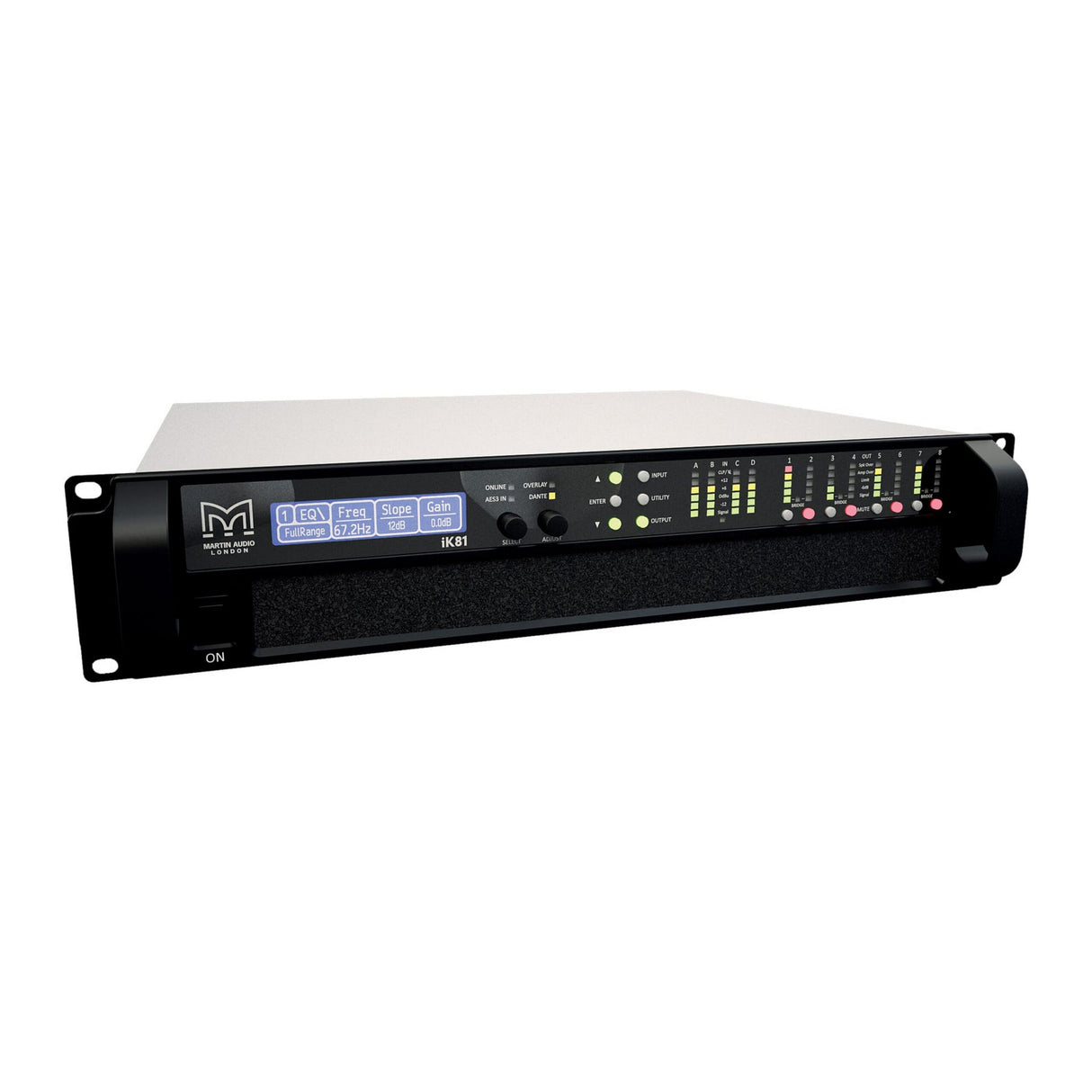 Martin Audio iKON iK81 High Power 8-Channel Dante Class D Amplifier