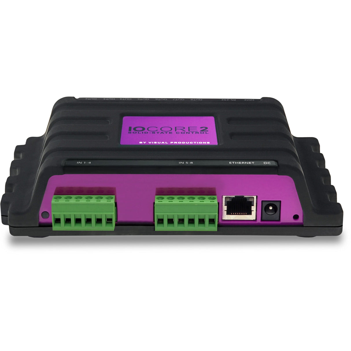 Visual Productions IoCore2 GPI + GPO Interface with RS-232 and DMX