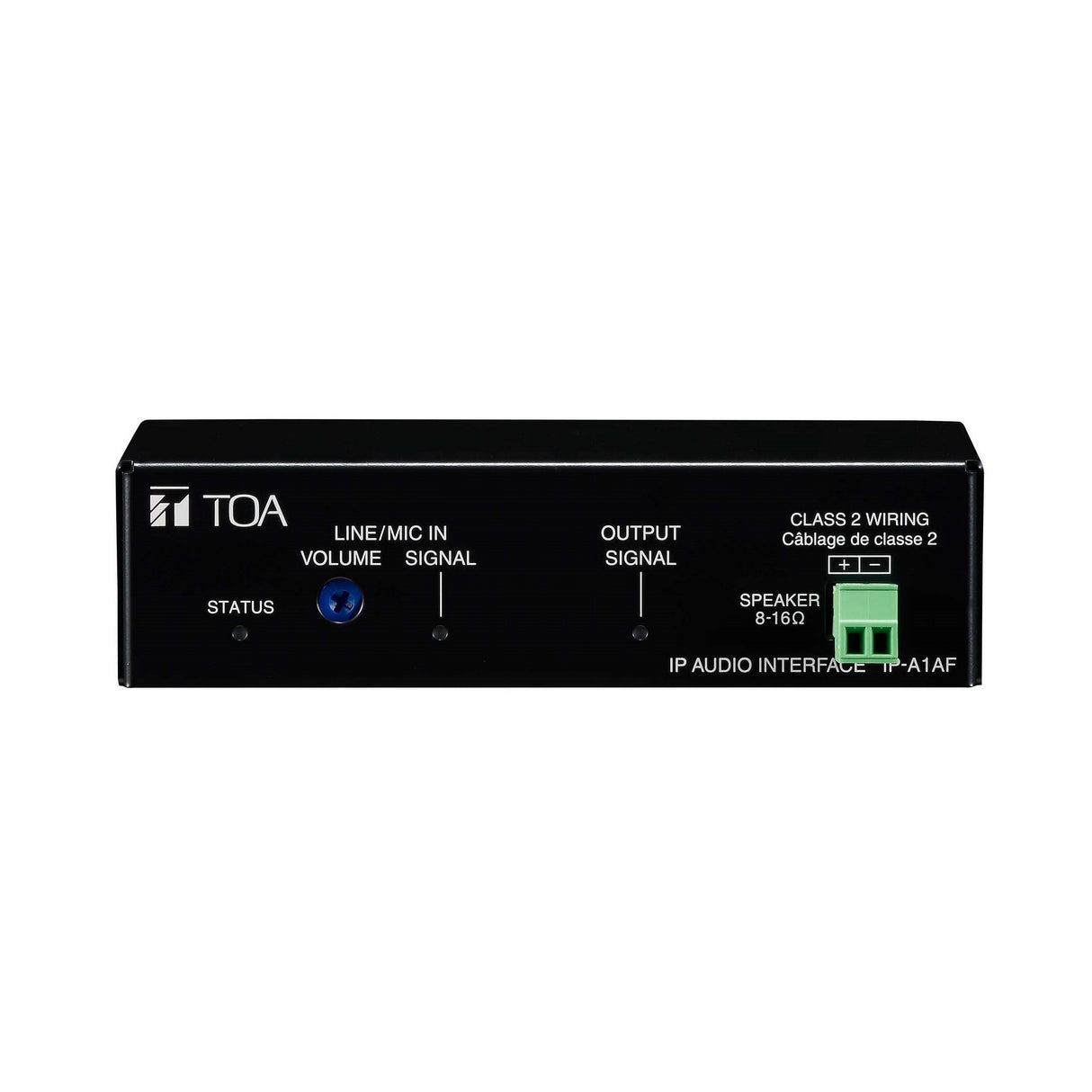 TOA Electronics IP-A1AF PoE-Powered Audio Interface