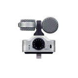 Zoom IQ7 | 16 Bit 48kHz IOS Iphone Ipad Ipod Touch Powered Portable Mid Side Stereo Microphone for Video Audio Filmmaking