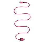 Kondor Blue KB-USBAM-30-J iJustine Pink USB-A to Micro USB Fast Charging Data Cable, 30-Inch