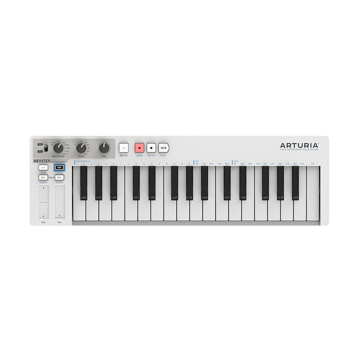 Arturia KeyStep 32 Slimkey Compact Keyboard Controller and Sequencer (Used)