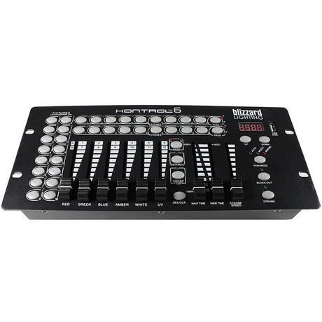 Blizzard Lighting Kontrol 6 12 Channel 6 Fader DMX Controller