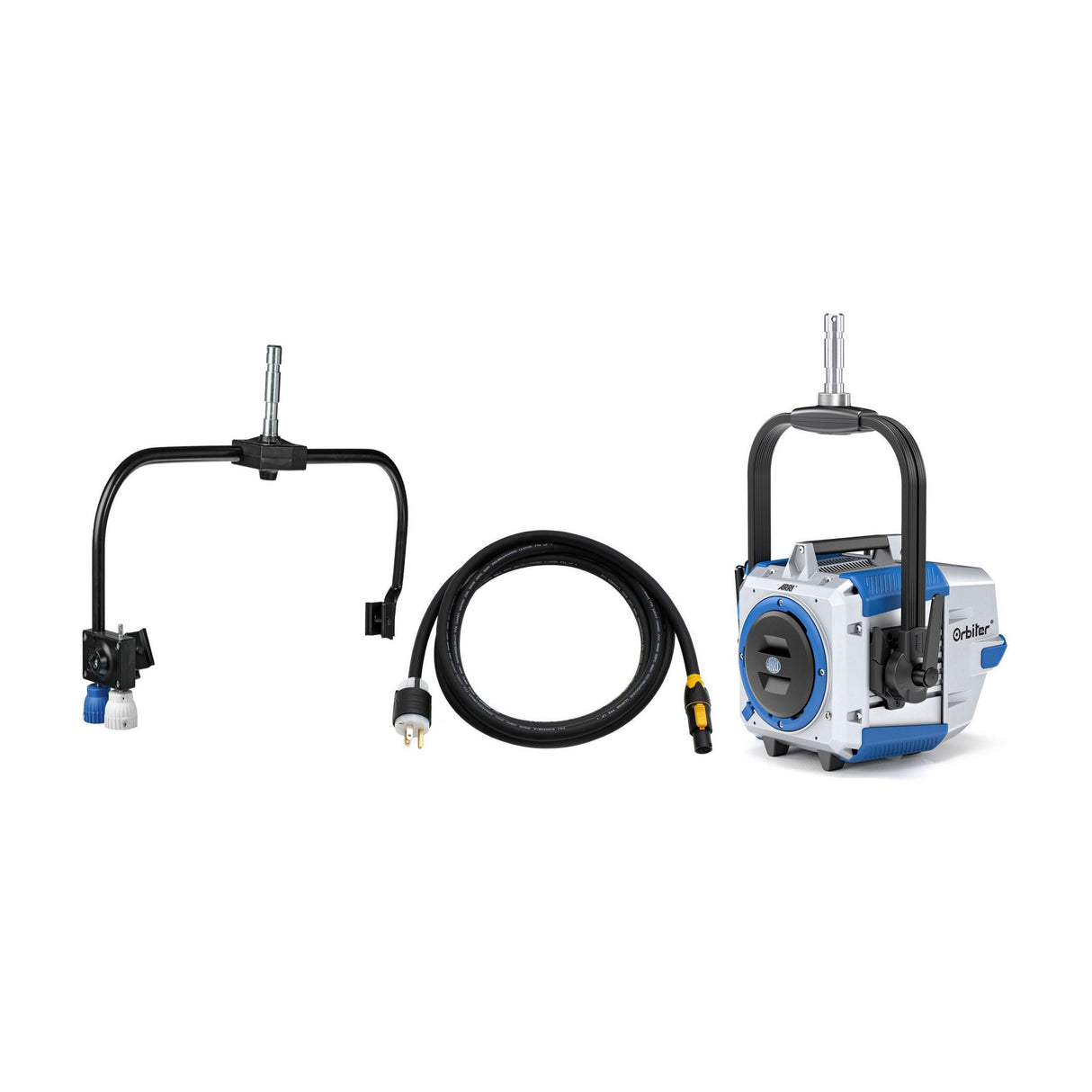 ARRI Orbiter LED Light with Pole-Operated Yoke and Mains Cable