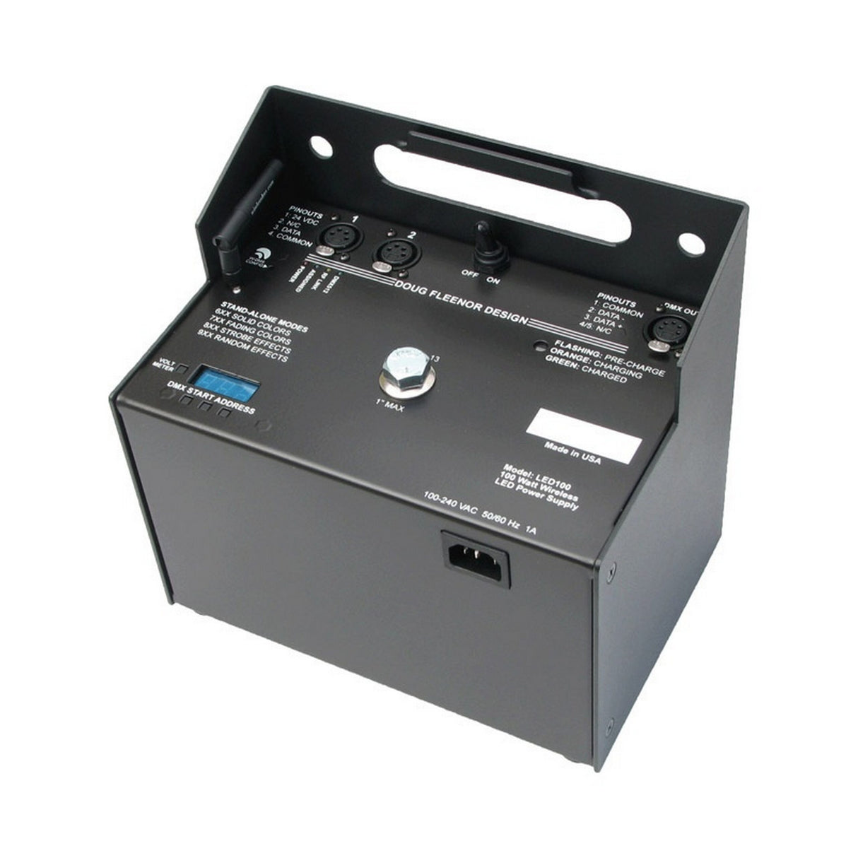 Doug Fleenor Design LED100 Wireless Battery Power Supply for Color Kinetics