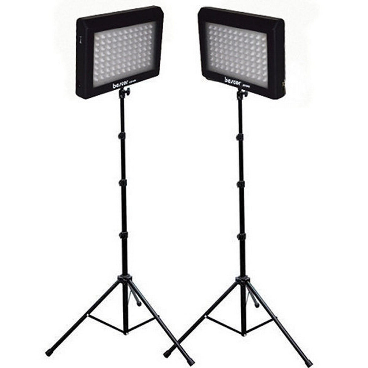 Bescor LED-95DK2 Dual 95 Bulb LED Studio Kit