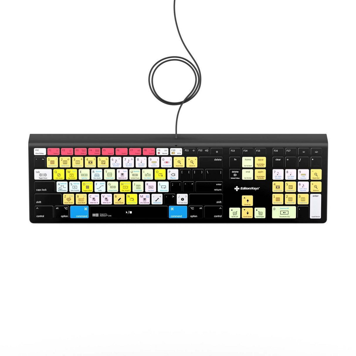 Editors Keys Ableton Live Backlit Keyboard for Mac