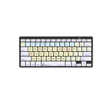 Logickeyboard LKB-DYSLEX-BTON-US Dyslexie MAC Bluetooth Mini Keyboard, US English