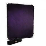 Manfrotto LL LB7938 EzyFrame Vintage Background, 6.5 x 7.5 Foot, Aubergine