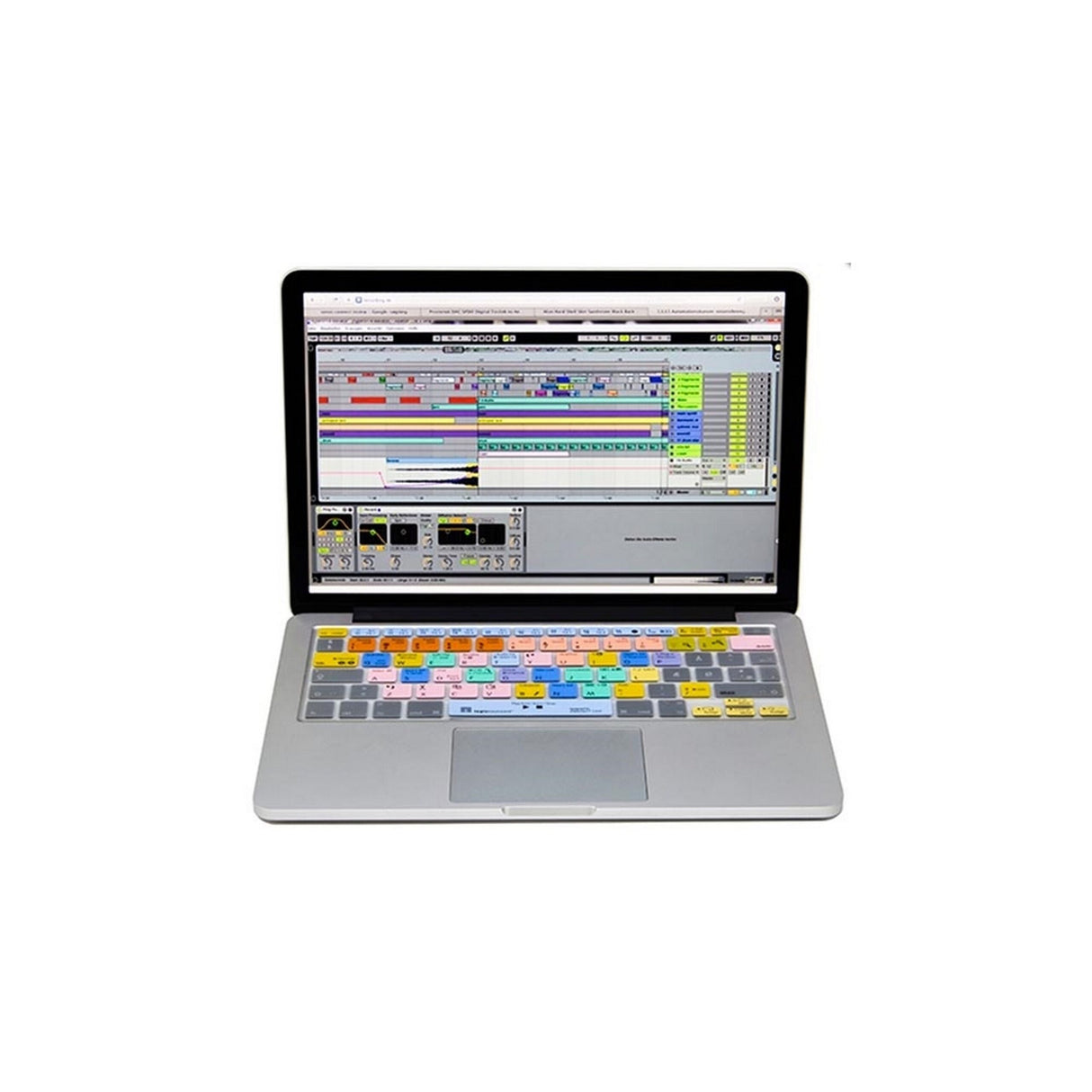 Logickeyboard LS-ABLT-MBUC-US Ableton Live Before 2016 MacBook Pro Keyboard Cover, US