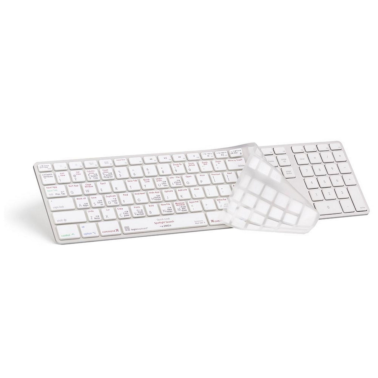 Logickeyboard LS-OSX-M89-US Mac OSX Shortcut Full Size Keyboard Skin