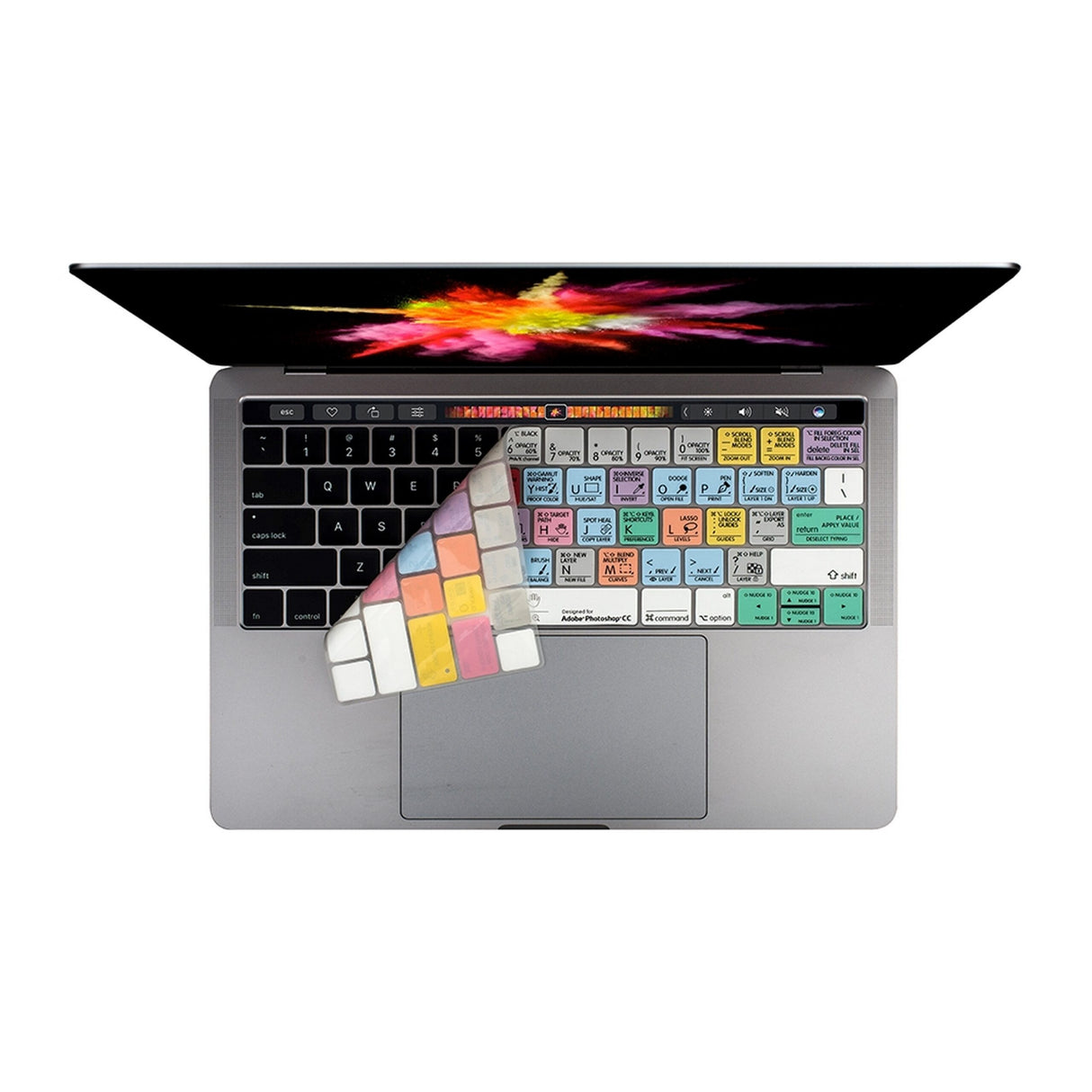 Logickeyboard LS-PHOTOCC-MBP16-US Photoshop CC MacBook Pro 2016 Keyboard Cover, US
