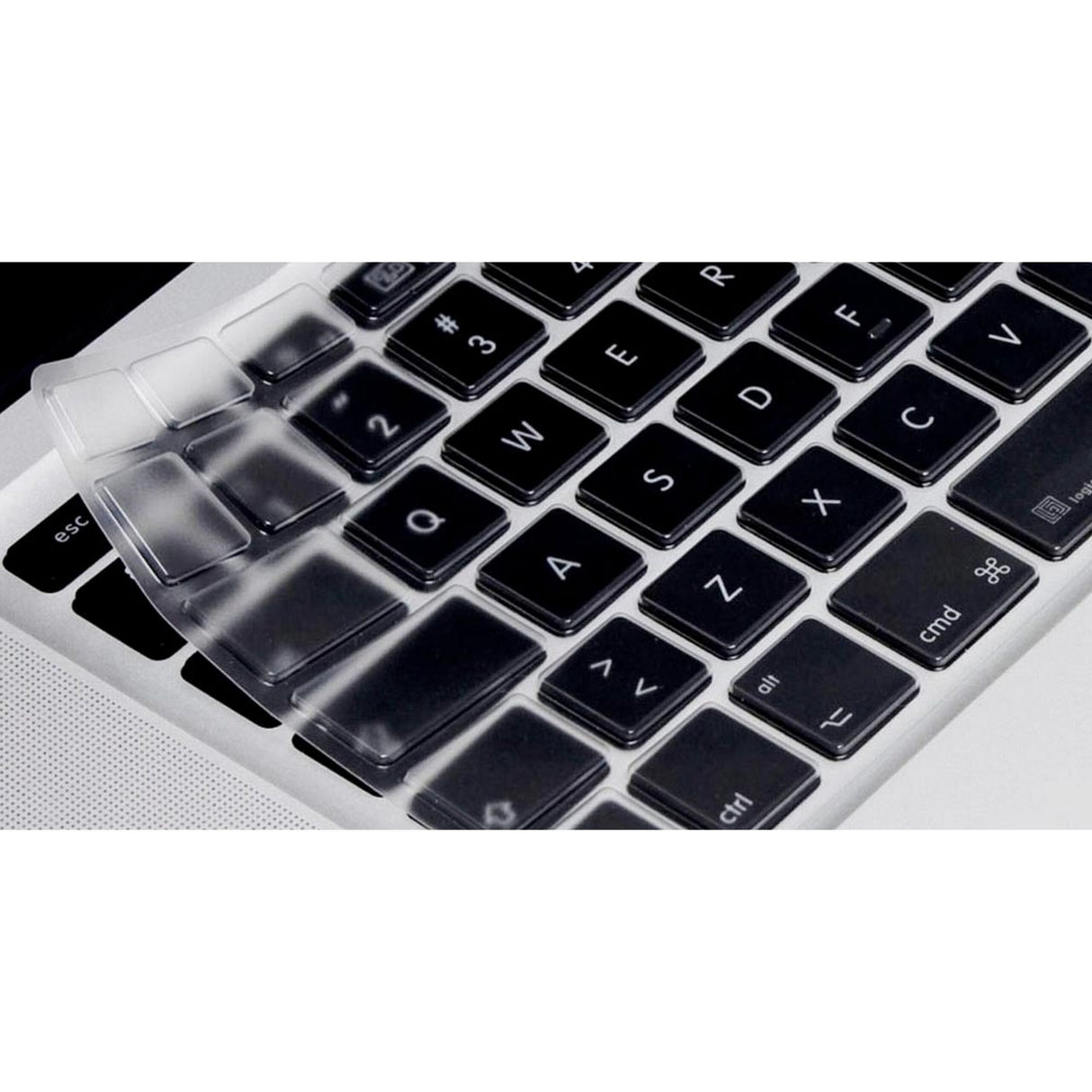Logickeyboard LS-TPUMBUC-US LogicSkin Crystal Line MacBook Unibody Cover, US