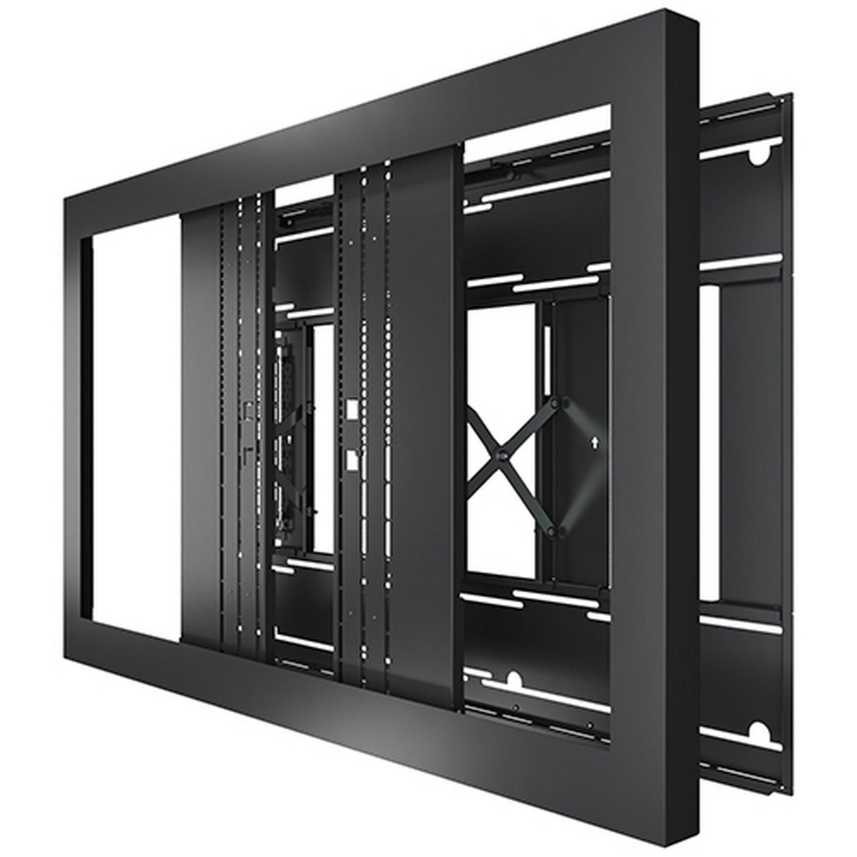 Chief LW55UB 55 Inch Impact On-Wall Landscape Kiosk Black