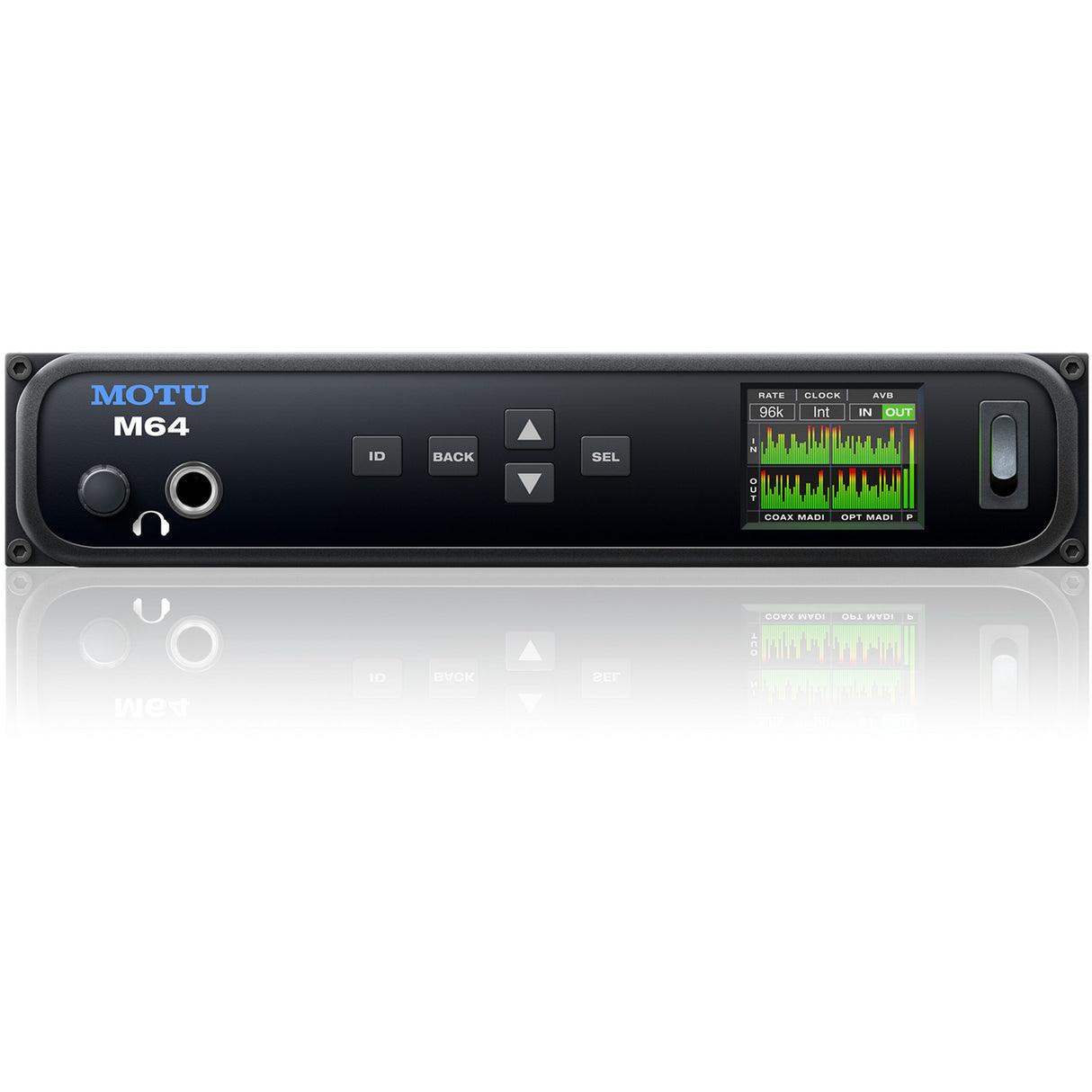 MOTU M64 MADI / USB / AVB-TSN Ethernet Audio Interface with DSP and Mixing