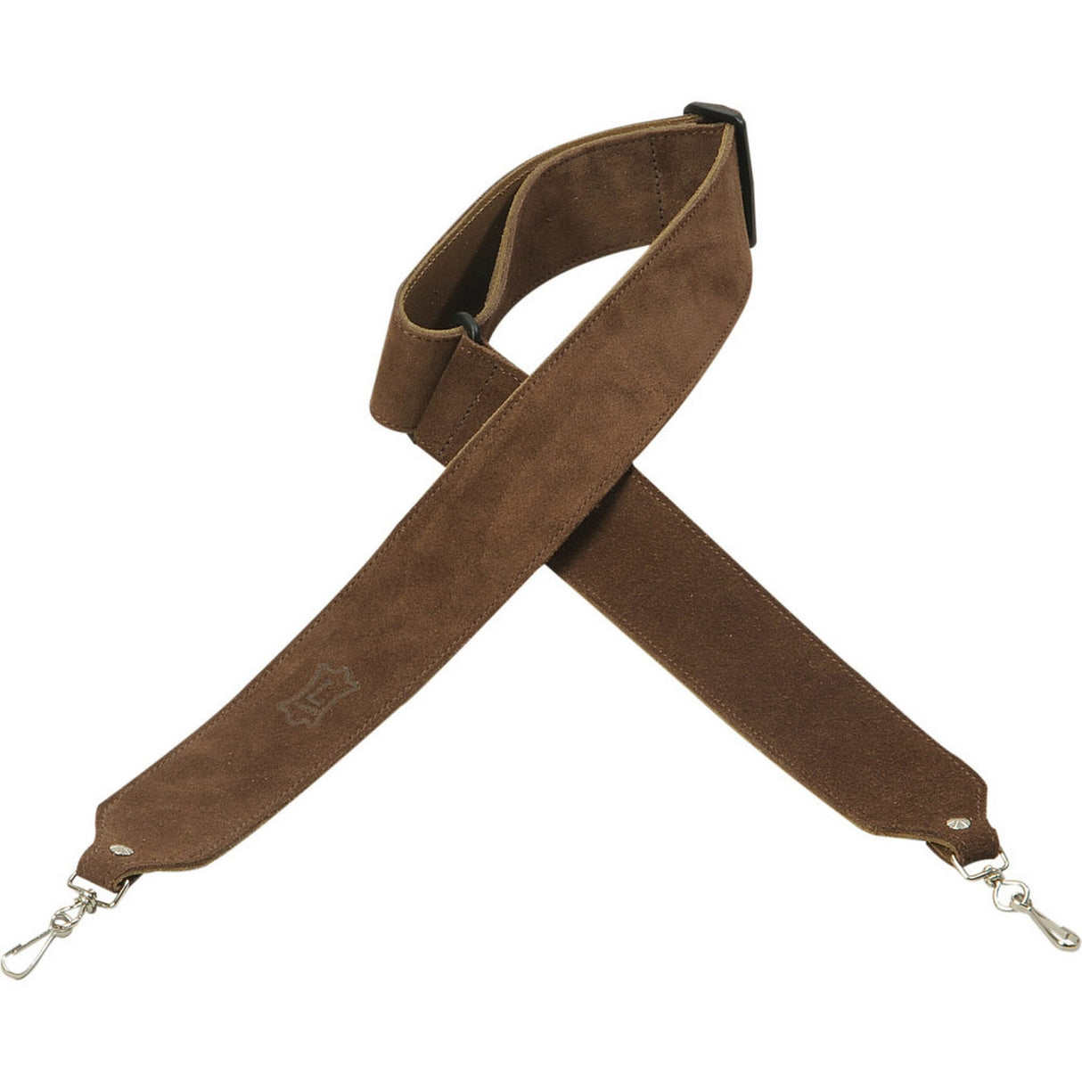 Levy’s 2-Inch Wide Brown Suede Banjo Strap - accessories