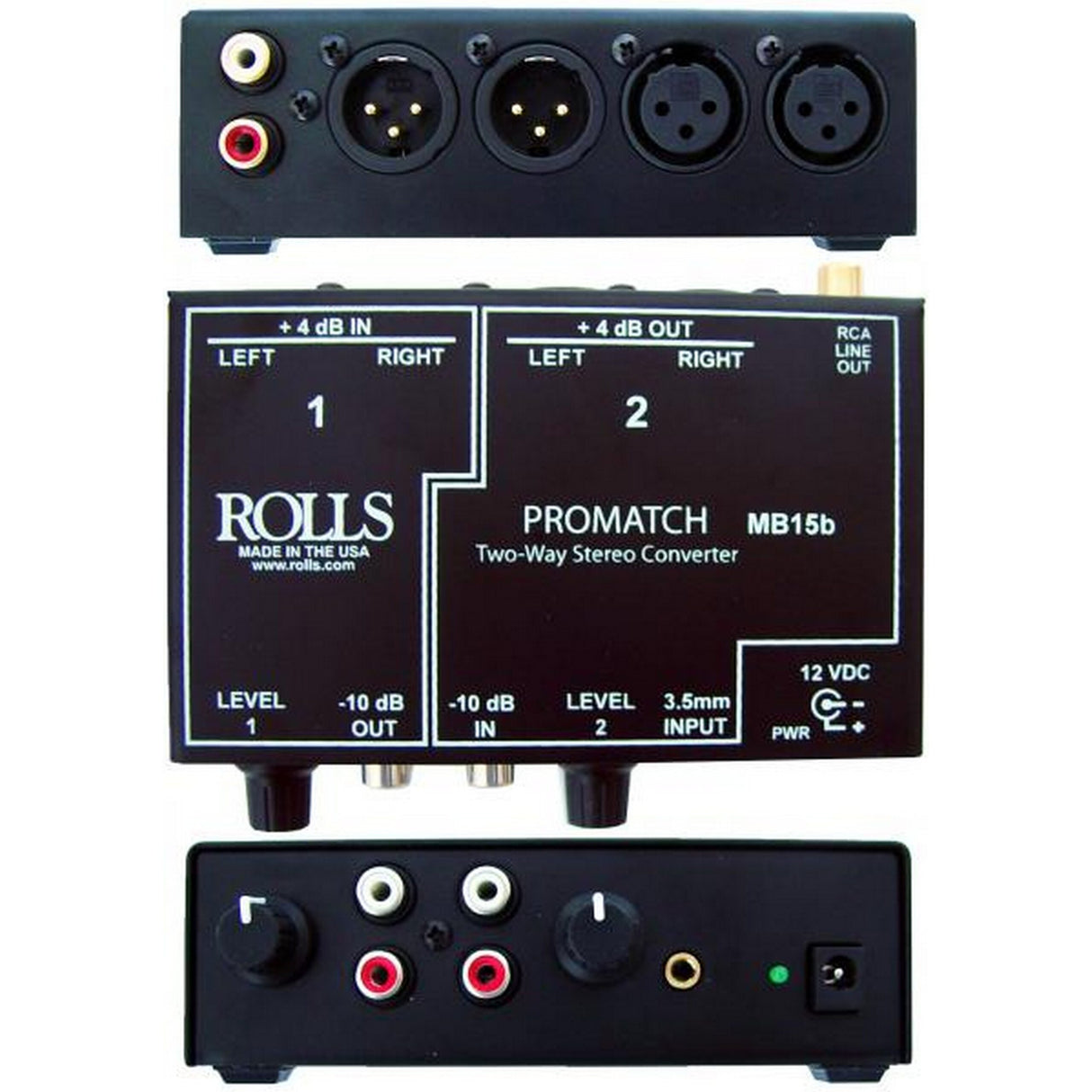 Rolls MB15b Promatch 2-Way Stereo Converter (Used)
