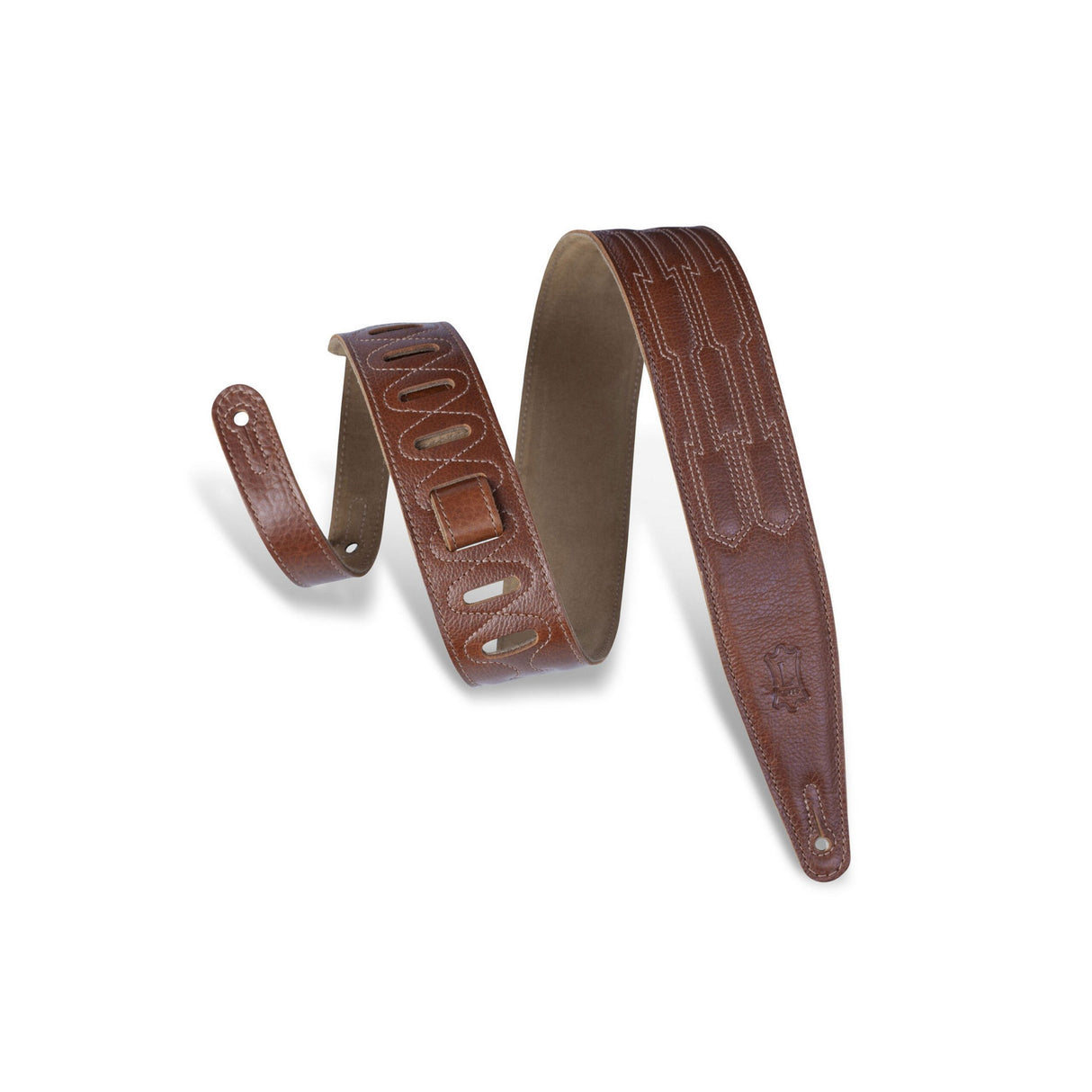 Levy’s 2 1/2-Inch Garment Leather Guitar Strap - accessories