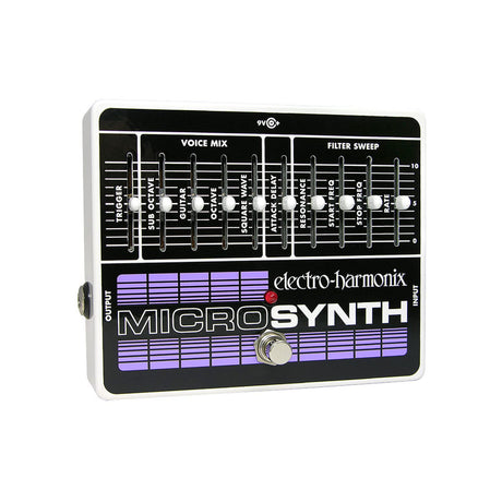 Electro-Harmonix Micro Synth Analog Guitar Microsynth Effects Pedal