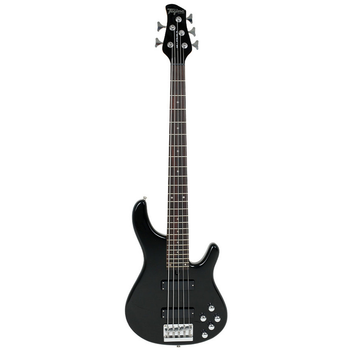 Tagima Millenium 5 String Bass Guitar Black - guitar
