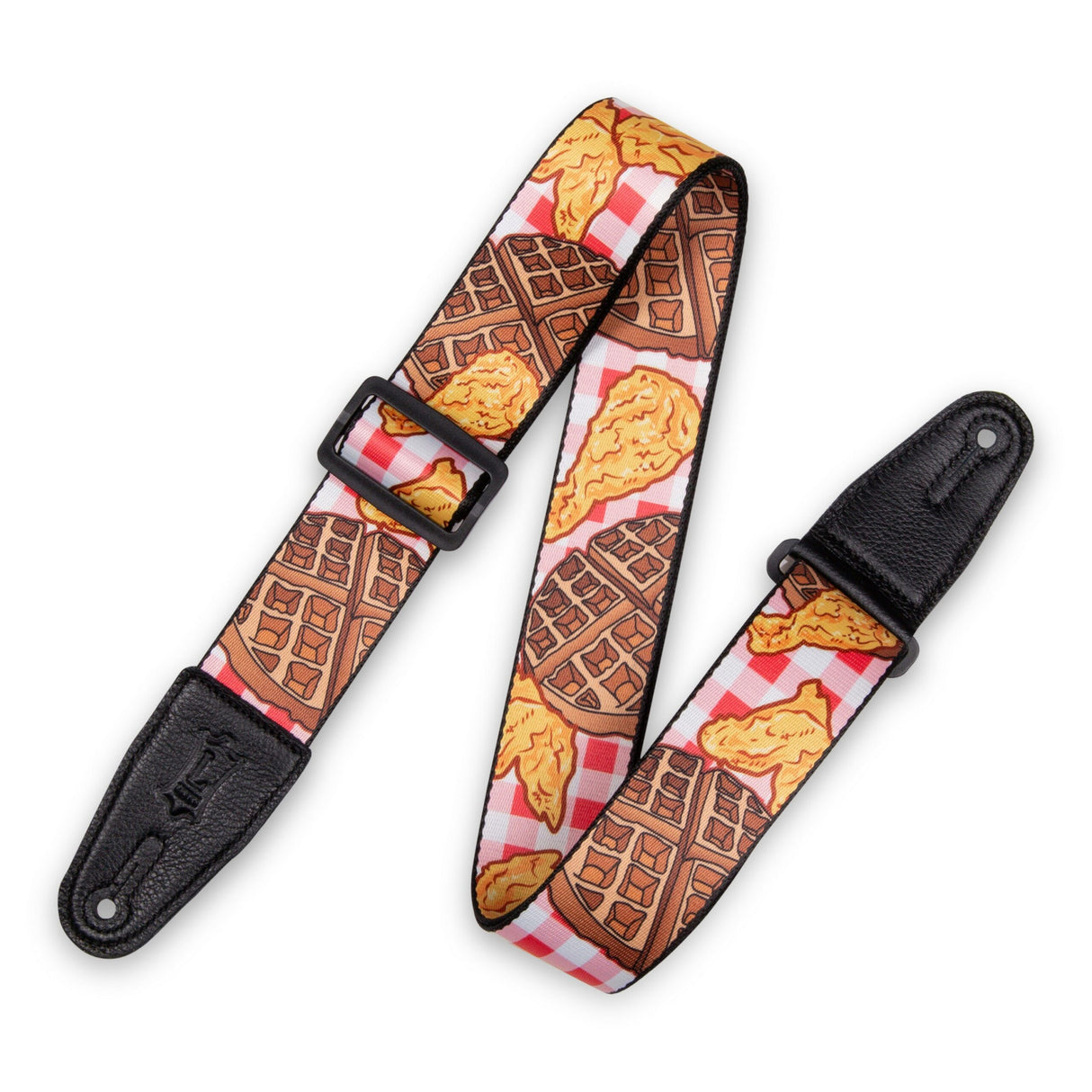Levy’s Polyester Guitar Strap Chicken and Waffles - accessories