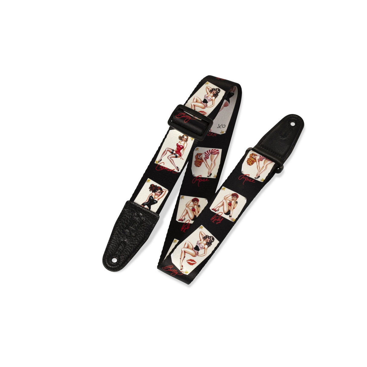 Levy’s 2-Inch Sonic-art Polyester Guitar Strap - accessories