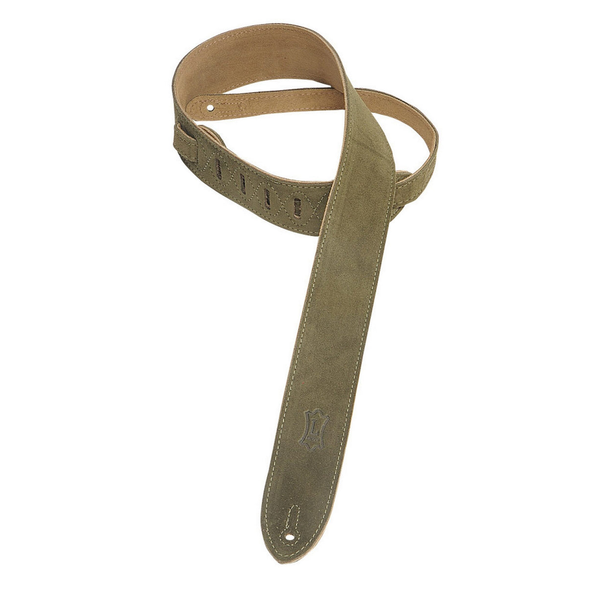 Levy’s 2-Inch Suede Guitar Strap With Suede Backing - accessories