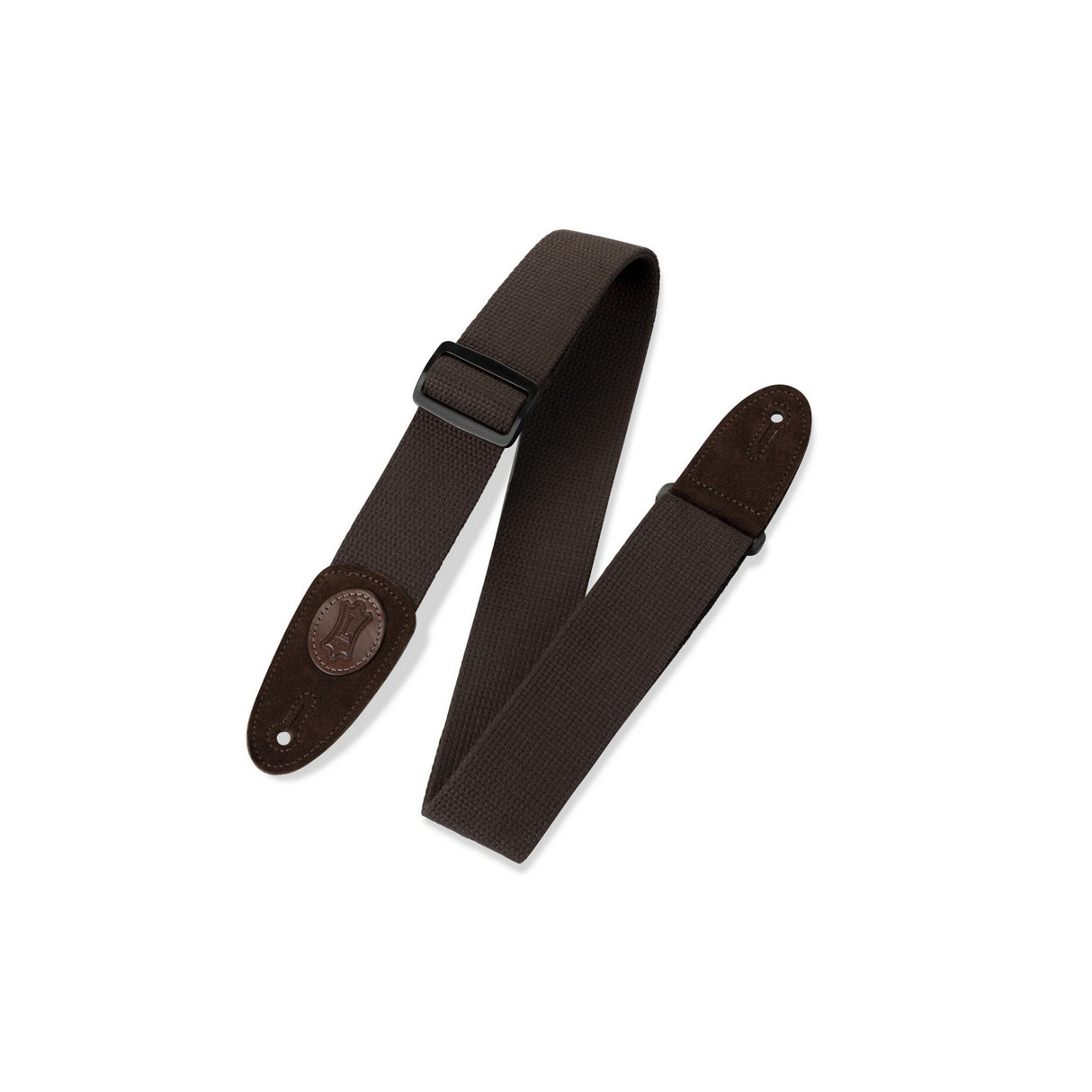 Levy’s Signature Cotton Guitar Strap Brown - accessories
